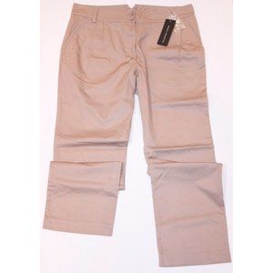 FRENCH CONNECTION Pants SOUND OF SPRING Narrow TROUSERS Beige Crumble 10 $88